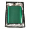 Coloured Stainless Steel 7oz Hip Flask - Green