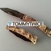 Folding knife with Ghillie / Camouflage Handle
