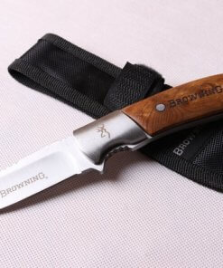 Fixed Blade Survival Knife with Nylon Sheath