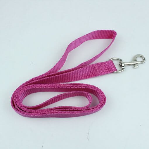 Dog Leash / Lead - Small - Choice of 8 Colours - Hot Pink