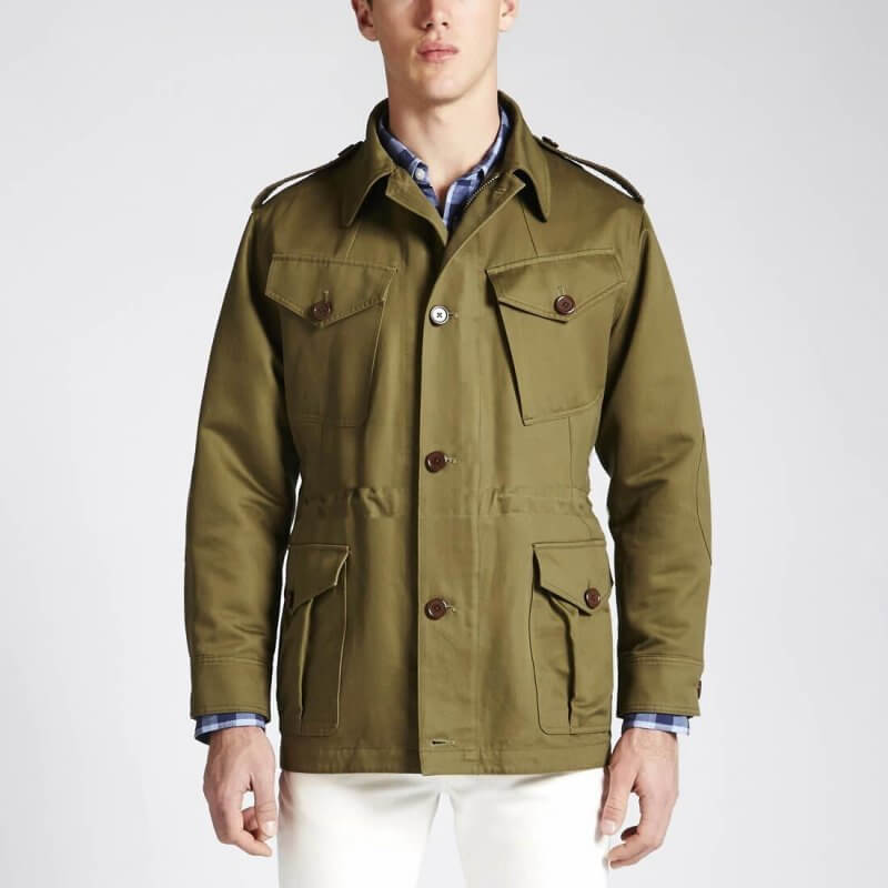 RM Williams 'Montgomery' Jacket - Olive - tommytwice.com