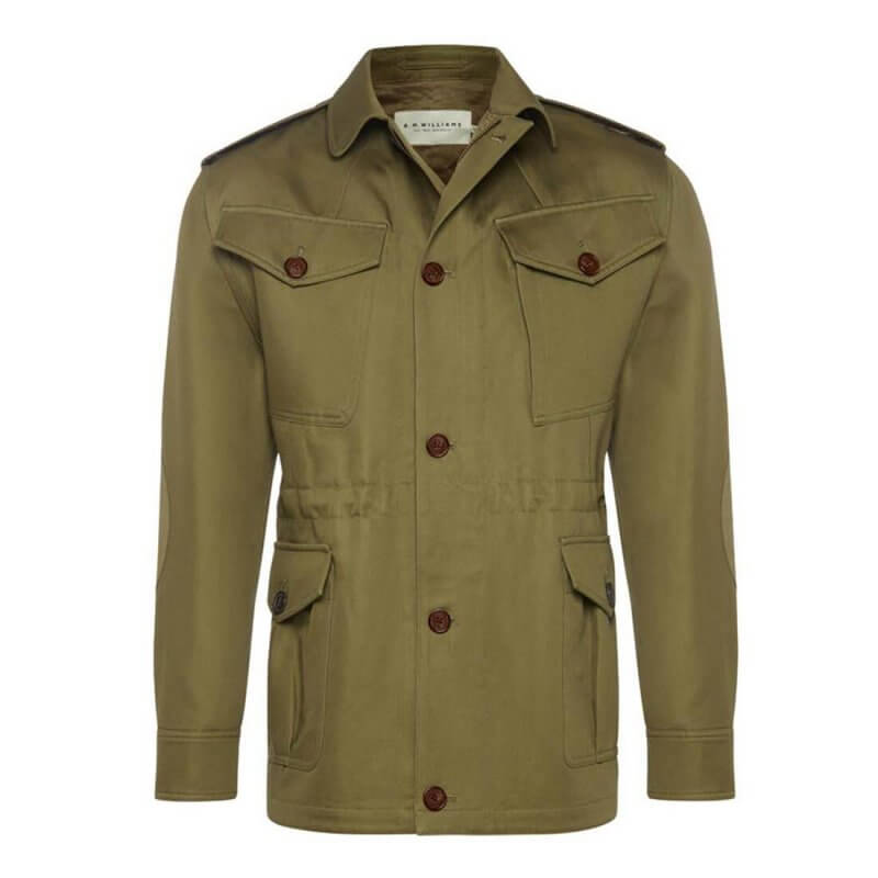 RM Williams 'Montgomery' Jacket - Olive - tommytwice.com