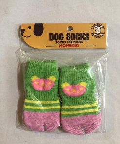 Pet Socks (Dog / Cat) Non Slip (Set of 4) - DSGNFC40
