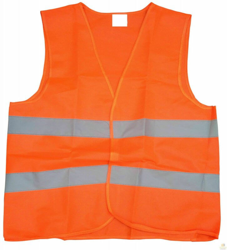 Hi Vis Safety Vest with Reflective Stripes