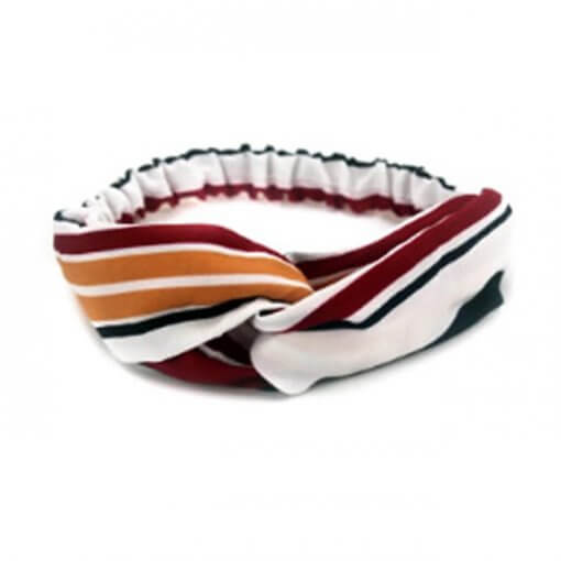 Women’s Patterned Fabric Twist Design Headband