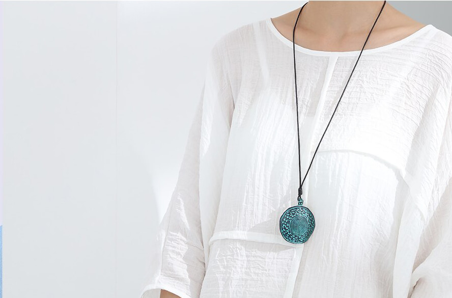 New in Store: Enamel Pendant Necklaces