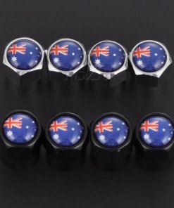 Australian Flag Tyre Valve Caps
