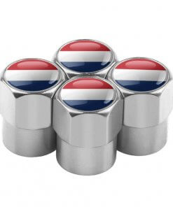 Netherlands Flag Tyre Valve Caps