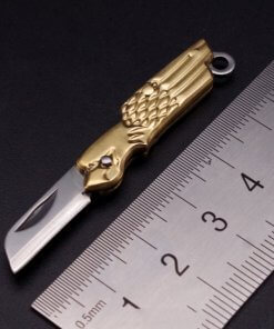 Eagle Design Stainless Steel Mini Folding Knife