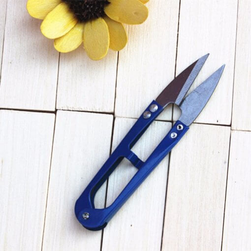 Spring-action Scissors for Embroidery / Craft / Fishing