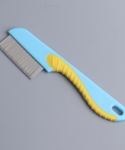 Pet Flea Comb with Easy Grip Handle