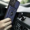 Shockproof Magnetic Case with Ring Stand For iPhone 14 / 14 Pro / 14 Pro Max