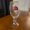 Stella Artois Pint Chalice with the Iconic Red and White Logo