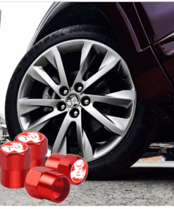Holden Set - 4 x Tyre Valve Caps and Wheel Centre Cap Aluminium Alloy Stickers