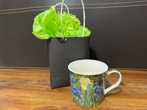 Fine China Mug featuring Van Gogh's 'Irises'