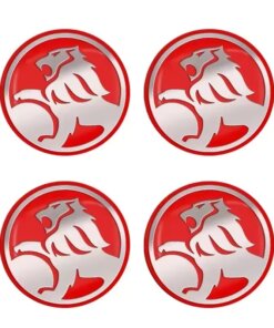 Holden Centre Cap Sticker for Car Wheel - Red