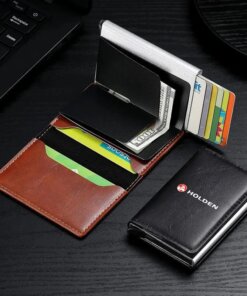 Holden RFID Pop-Up Wallet – Secure, Sleek, and Practical