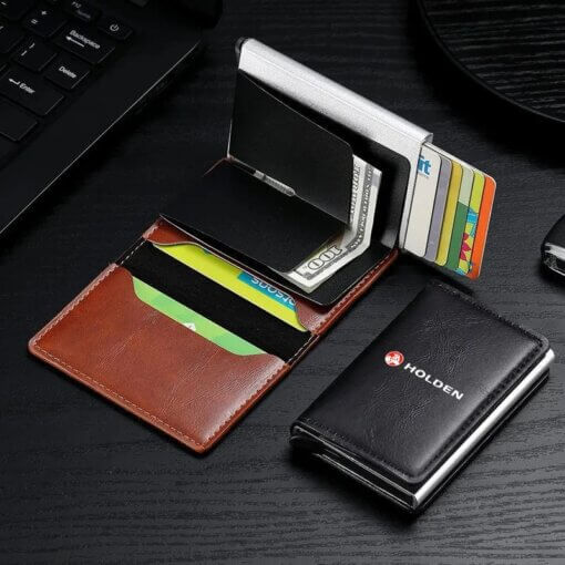 Holden RFID Pop-Up Wallet – Secure, Sleek, and Practical