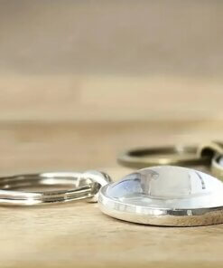 Holden Logo Keyring – Red & White Lion Badge