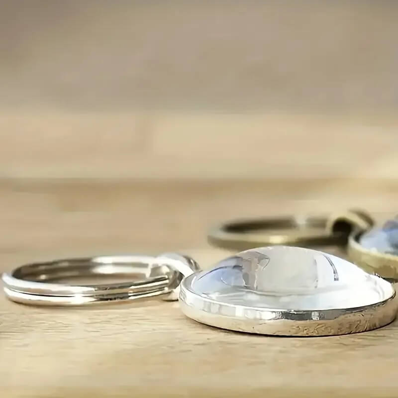 Holden Logo Keyring – Red & White Lion Badge