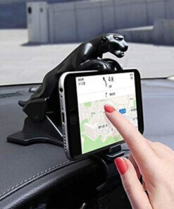 HUD Style Leopard Design Universal 360° Rotating Car Dashboard Phone Holder