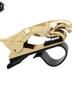 HUD Style Leopard Design Universal 360° Rotating Car Dashboard Phone Holder
