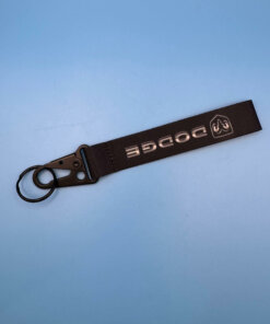 Dodge Key Ring with Strap