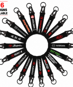 Key Ring with Strap